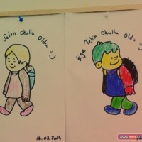 okula uyum haftası boyama çalişması ,sanat etkinliği (73)
