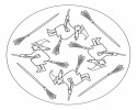 okul öncesinde mandala