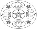 okul öncesinde mandala