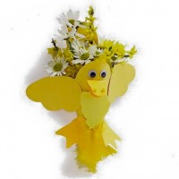 sanat etkınliği ,okuma yazmaçalişması 23 nisan çalişması ,kutlu doğum artık materyal çalişması  (1957)