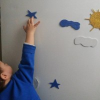 sanat etkınliği ,okuma yazmaçalişması 23 nisan çalişması ,kutlu doğum artık materyal çalişması  (1963)