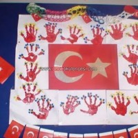 sanat etkınliği ,okuma yazmaçalişması 23 nisan çalişması ,kutlu doğum artık materyal çalişması  (1971)