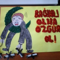 sanat etkınliği ,okuma yazmaçalişması 23 nisan çalişması ,kutlu doğum artık materyal çalişması  (1972)