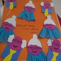 sanat etkınliği ,okuma yazmaçalişması 23 nisan çalişması ,kutlu doğum artık materyal çalişması  (1995)