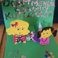 sanat etkınliği ,okuma yazmaçalişması 23 nisan çalişması ,kutlu doğum artık materyal çalişması  (2018)