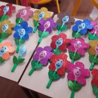 sanat etkınliği ,okuma yazmaçalişması 23 nisan çalişması ,kutlu doğum artık materyal çalişması  (2037)