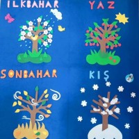 sanat etkınliği ,okuma yazmaçalişması 23 nisan çalişması ,kutlu doğum artık materyal çalişması  (2106)