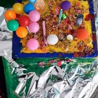 sanat etkınliği ,okuma yazmaçalişması 23 nisan çalişması ,kutlu doğum artık materyal çalişması  (2155)