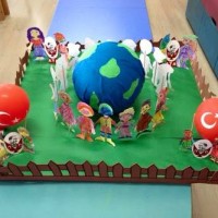 sanat etkınliği ,okuma yazmaçalişması 23 nisan çalişması ,kutlu doğum artık materyal çalişması  (568)