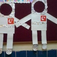 atatürk köşesi ,gelişim dosyası süslemesı .maske kağit işleri,sınıf süsleri ,artık materyal (424)