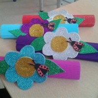 gelişim dosyası süslemesi, kagit işleri ,duvar süsü (151)