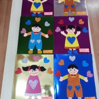 okul öncesinde gelişim dosyası süslemesı , sanat etkinlikleri ,artık materyal çalışması ,kavramlar (565)