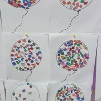 okul öncesinde gelişim dosyası süslemesı , sanat etkinlikleri ,artık materyal çalışması ,kavramlar (612)