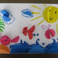 artık materyal ,okuma yazma çalişması ,kağit işleri,sulu boya çalişması (1009)