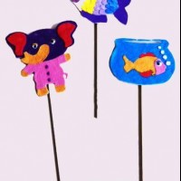 artık materyal ,okuma yazma çalişması ,kağit işleri,sulu boya çalişması (1011)