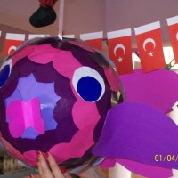 artık materyal ,okuma yazma çalişması ,kağit işleri,sulu boya çalişması (1036)