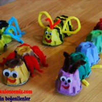 artık materyal ,okuma yazma çalişması ,kağit işleri,sulu boya çalişması (309)