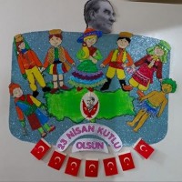 artık materyal ,okuma yazma çalişması ,kağit işleri,sulu boya çalişması (359)