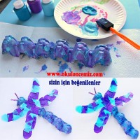 artık materyal ,okuma yazma çalişması ,kağit işleri,sulu boya çalişması (421)