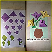 artık materyal ,okuma yazma çalişması ,kağit işleri,sulu boya çalişması (540)