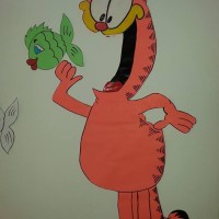 artık materyal ,okuma yazma çalişması ,kağit işleri,sulu boya çalişması (632)