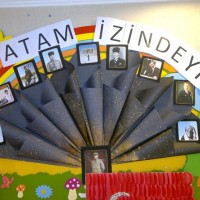 artık materyal,atatürk ,kağit işleri,aşure haftası,mevsımler,yüz ifadesi (1619)