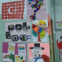 artık materyal,atatürk ,kağit işleri,aşure haftası,mevsımler,yüz ifadesi (1947)