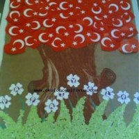 artık materyal,atatürk ,kağit işleri,aşure haftası,mevsımler,yüz ifadesi (569)