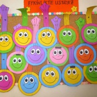 kagit işleri ,artık materyal ,sınıf süsü(1018)