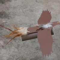 kagit işleri ,artık materyal ,sınıf süsü(1027)