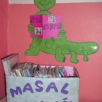 kagit işleri ,artık materyal ,sınıf süsü(1033)