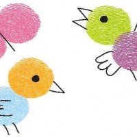 kagit işleri ,artık materyal ,sınıf süsü(1073)