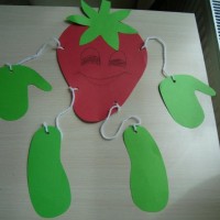 kagit işleri ,artık materyal ,sınıf süsü(1092)