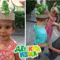 kagit işleri ,artık materyal ,sınıf süsü(1128)