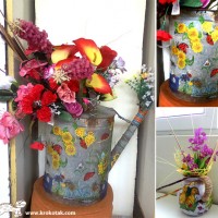 kagit işleri ,artık materyal ,sınıf süsü(1131)