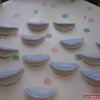 kagit işleri ,artık materyal ,sınıf süsü(1137)