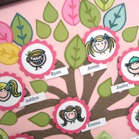 kagit işleri ,artık materyal ,sınıf süsü(1160)