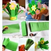 kagit işleri ,artık materyal ,sınıf süsü(1165)