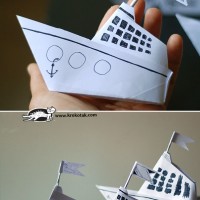 kagit işleri ,artık materyal ,sınıf süsü(1190)