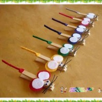 kagit işleri ,artık materyal ,sınıf süsü(1205)