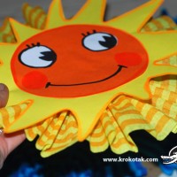 kagit işleri ,artık materyal ,sınıf süsü(1232)