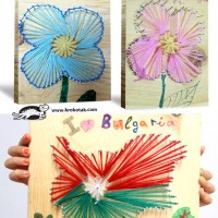 kagit işleri ,artık materyal ,sınıf süsü(1240)