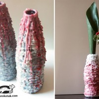 kagit işleri ,artık materyal ,sınıf süsü(1253)