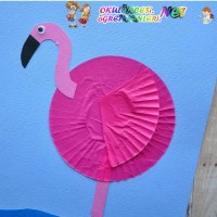 kagit işleri ,artık materyal ,sınıf süsü(1254)