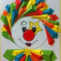 kagit işleri ,artık materyal ,sınıf süsü(471)