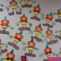 kagit işleri ,artık materyal ,sınıf süsü(472)