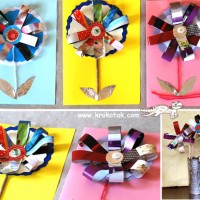 kagit işleri ,artık materyal ,sınıf süsü(482)