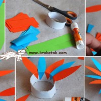 kagit işleri ,artık materyal ,sınıf süsü(494)