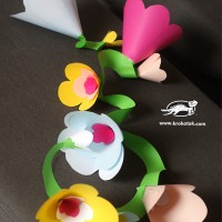 kagit işleri ,artık materyal ,sınıf süsü(500)