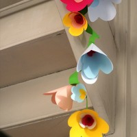 kagit işleri ,artık materyal ,sınıf süsü(506)